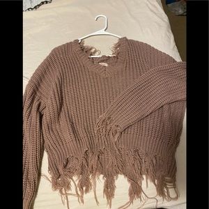 woman’s sweater
